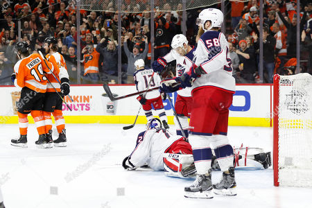 columbus blue jackets v philadelphia flyers stock photos june 2018 sergei bobrovsky flyers